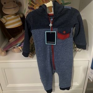 Andy&Evan one piece zip up